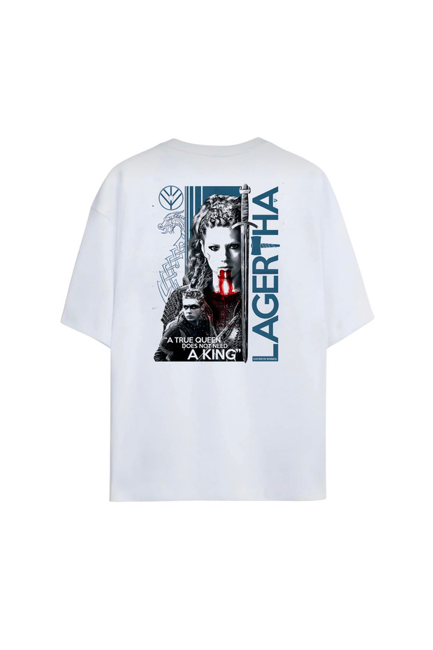 Vikings Design Printed Premium Unisex Cotton T-Shirt | Specially Designed High-Quality Printed T-Shirt