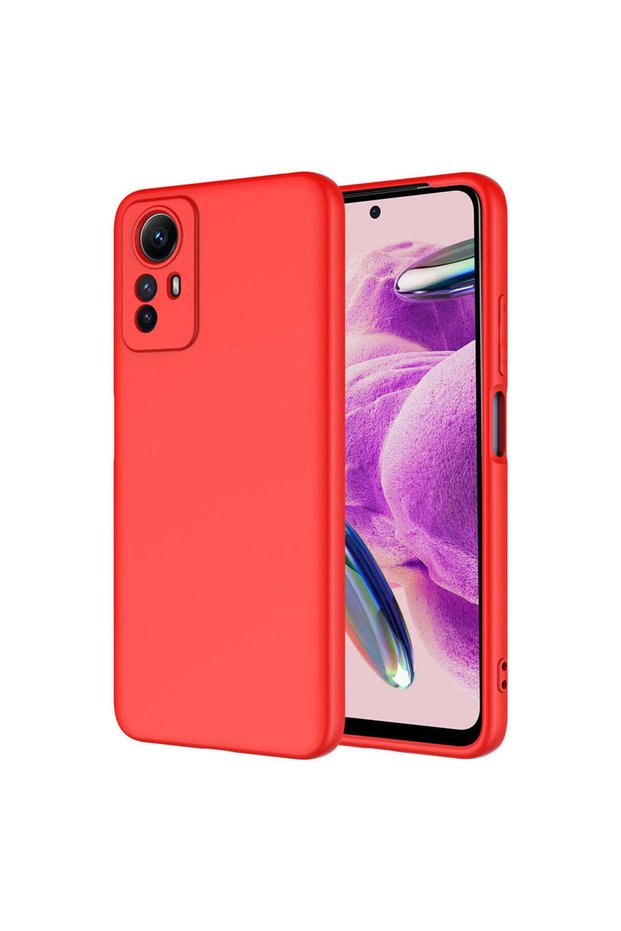 حافظة هاتف Xiaomi Redmi Note 12S من السيليكون الناعم مع حماية للكاميرا من Launch TKNG