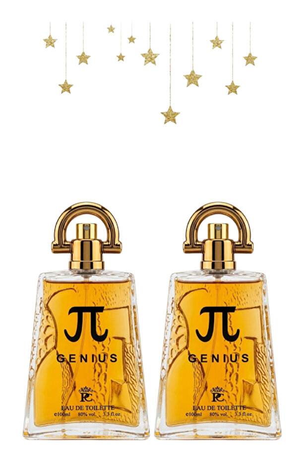 قطعتان من عطر جينيوس 100 مل