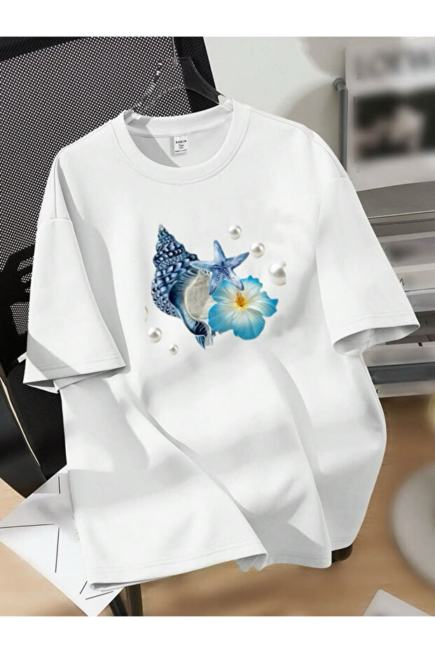 Unisex Printed oversized T-shirt