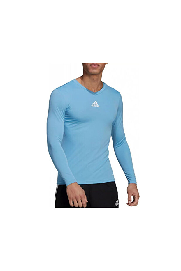 Team Base Tee Men's Football Training Long Sleeve T-Shirt Gn7507 Blue