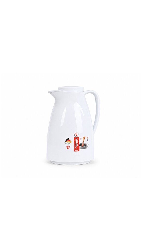 German thermos from 1 liter - white - model 04-350