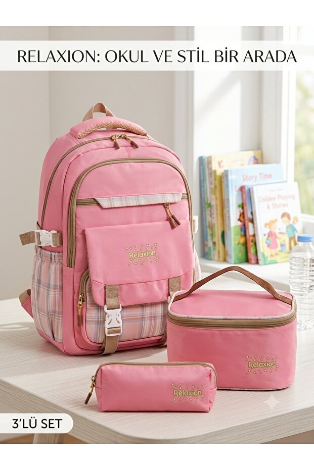 Luxury Primary School Bag Pen Holder-Nutrition-Korea No:5