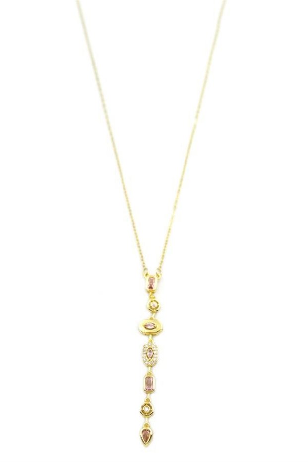 Glb-stl41414 element necklace - gold