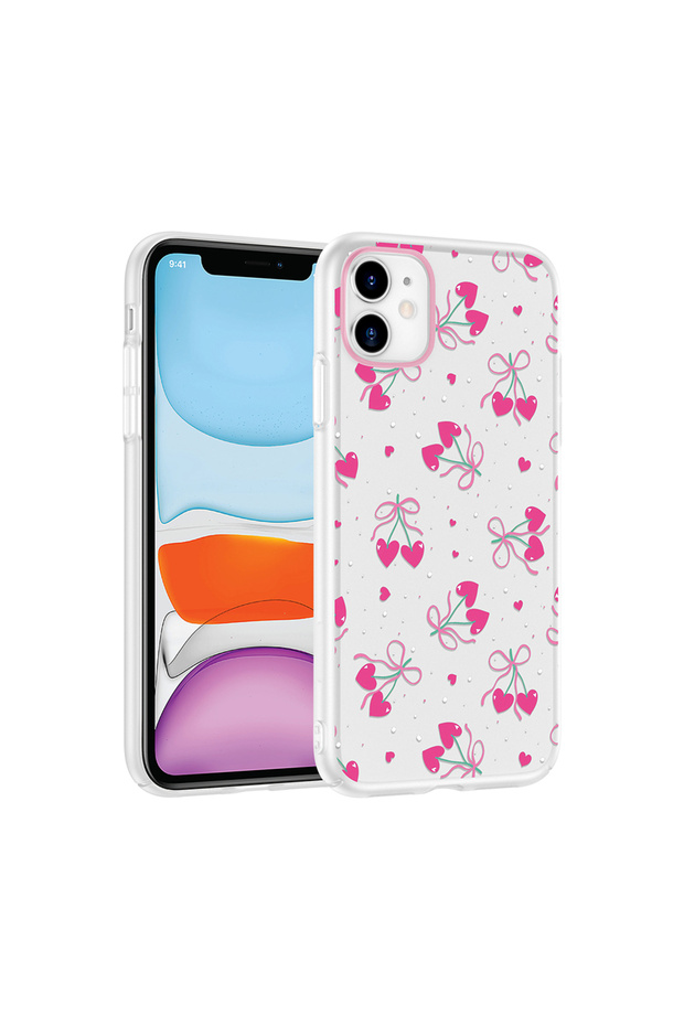 Compatible Case for Apple iPhone 11 Cell Phone Patterned Clip Cover with Camera Protection