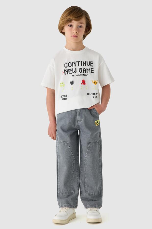 Boy's White Tshirt