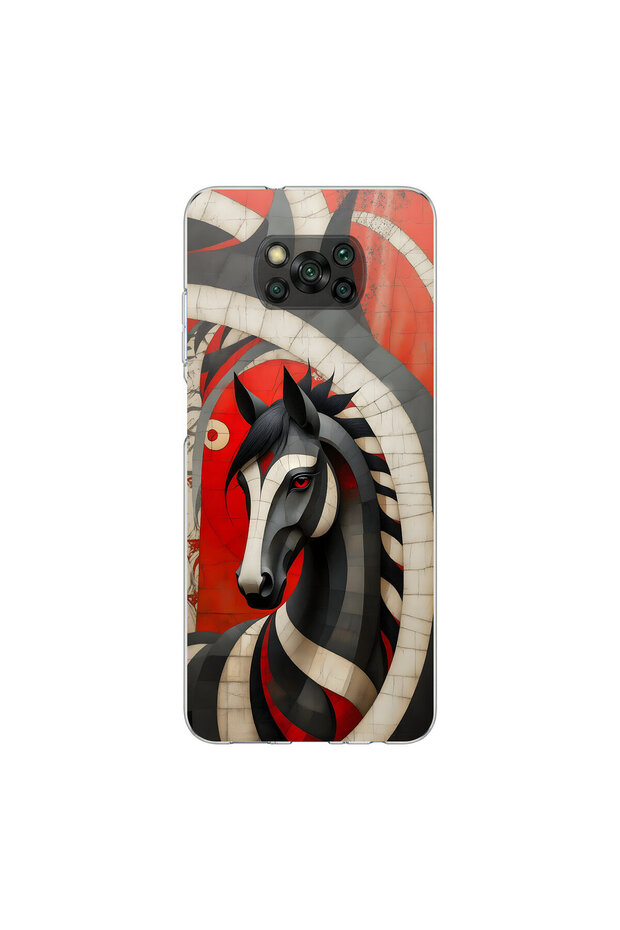 Poco X3 Nfc Compatible Table 5 Design Transparent Case