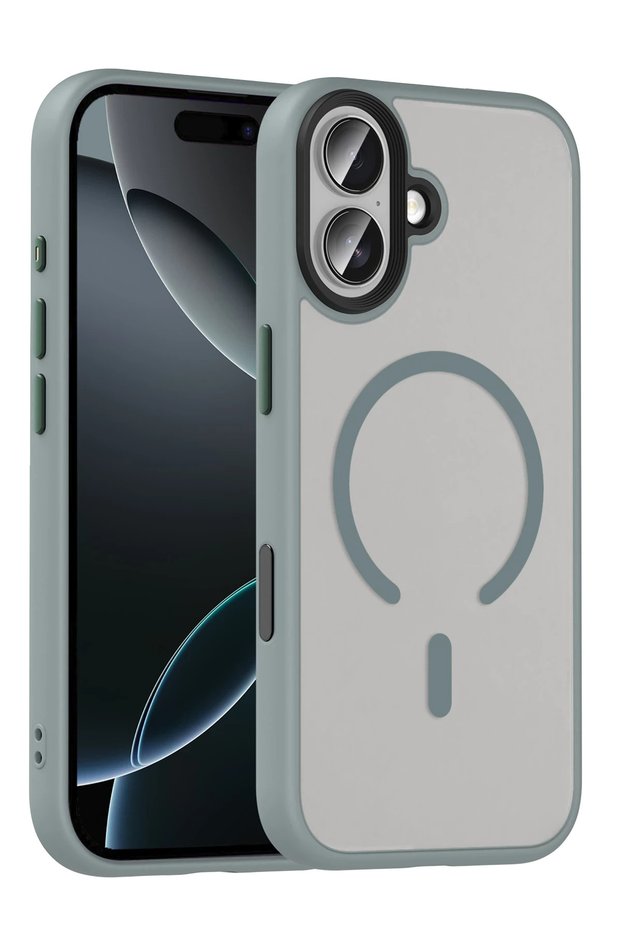 Ilkestor iPhone 17 Megane Magsafe Cover - (174540) Titanium Gray