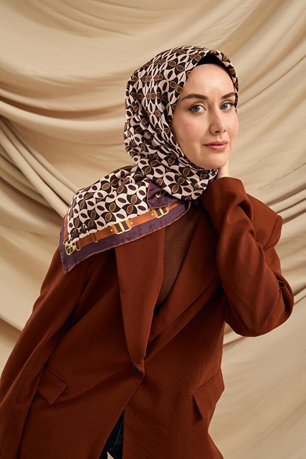 Twill Silk Scarf 11481-04