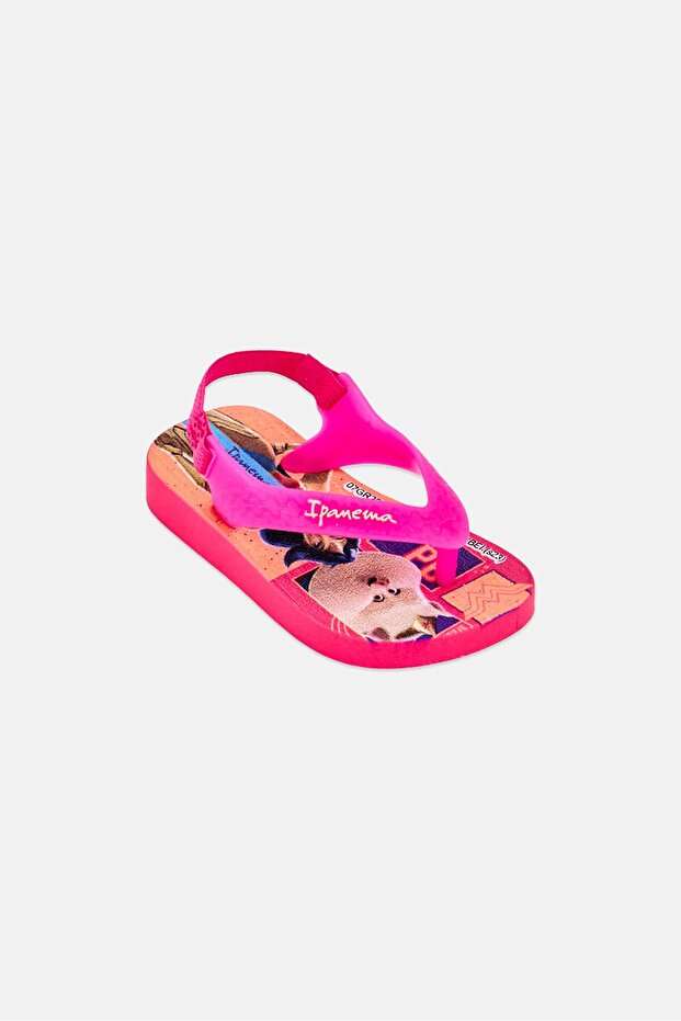 Toddlers Girl Super Pets Sling Back Slippers, Multicolor