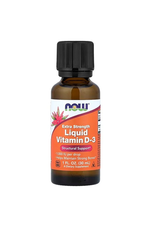 Extra strength liquid vitamin d3 -1000 iu drop helps maintain strong bones 30 ml.
