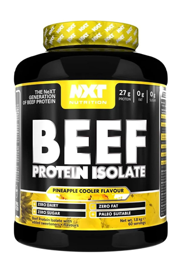 Beef Isolate, Pineapple Cooler, 4 LBS, Zero Dairy, Zero Sugar
