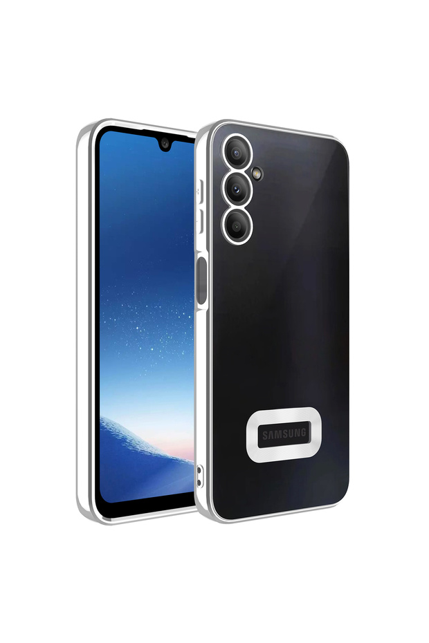 Galaxy A24 Case Camera Lens Protected Slim Lightweight with Logo Display Senk
