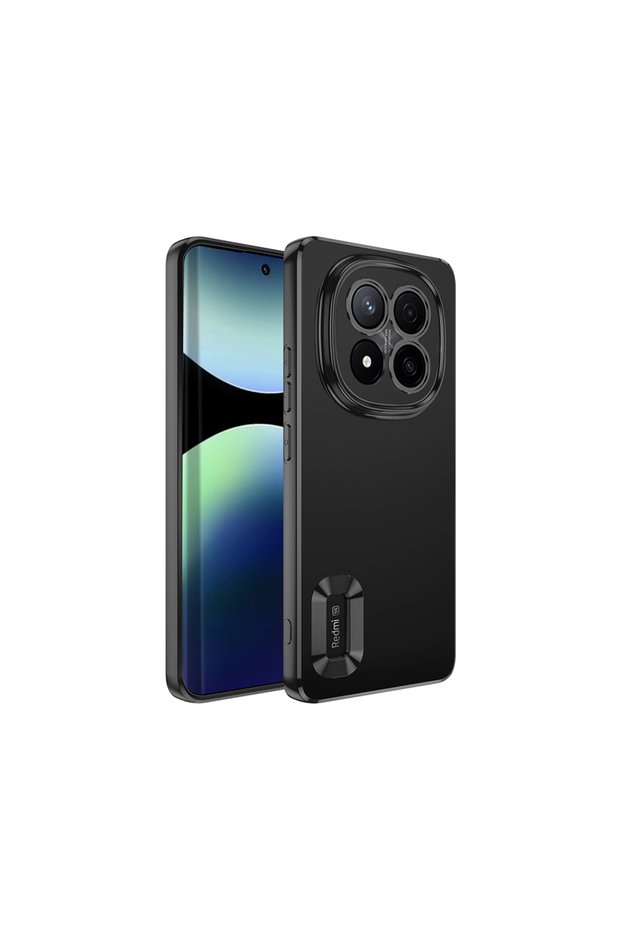 Xiaomi Redmi Note 14 Pro Plus Case with Camera Lens Protection, Logo Display, Slim and Lightweight Omsy