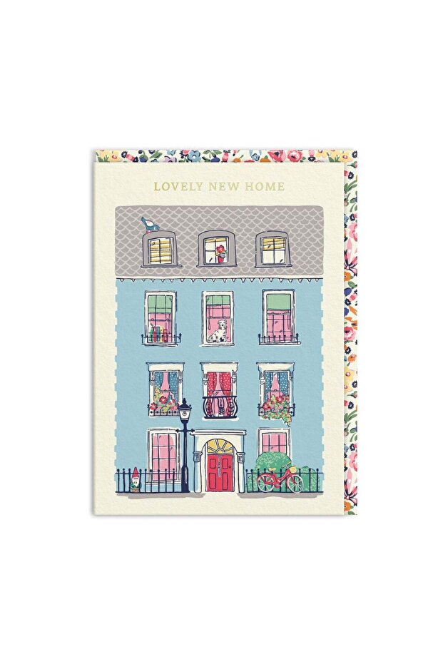 Cath Kidston Design A6 Postcard Lovely New Home 11524