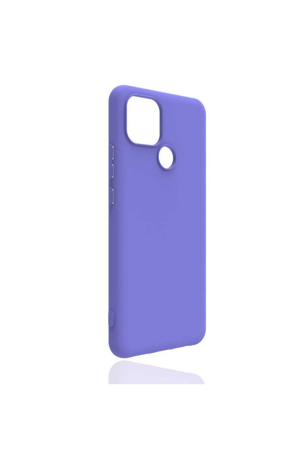 Compatible Case for Realme C25Y Soft Textured Colorful Flexible Silicone Piping Cover