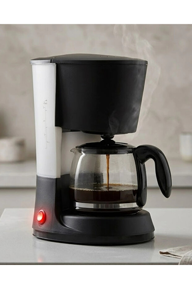 1.2 Liter Filter Coffee Machine with Drip Safety Glass Carafe