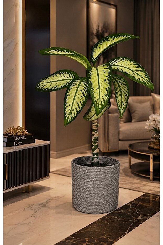 Wicker Flower Pot, Multi-Purpose Wicker Basket, Garden Organizer (18X21)