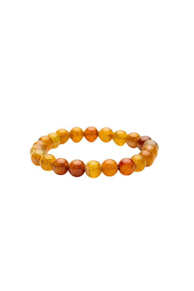 Amber Bead Bracelet
