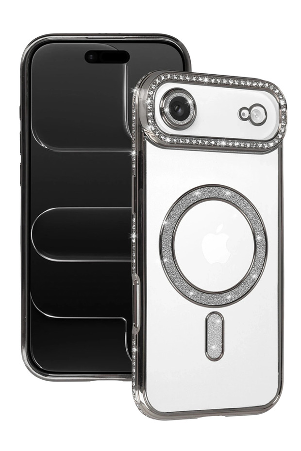 Aconcept iPhone 17 Air Joke Simli Magneticsafe Case (70225) - Silver