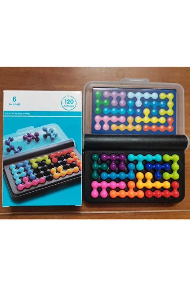3D 120 تحديات - تطوير الذكاء - لعبة ألغاز ثلاثية الأبعاد - خرز الهرم الكلاسيكي للتفكير المنطقي