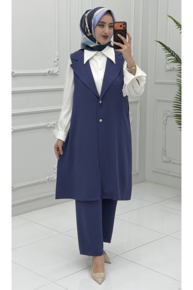 Sofia Vest Set Lilac