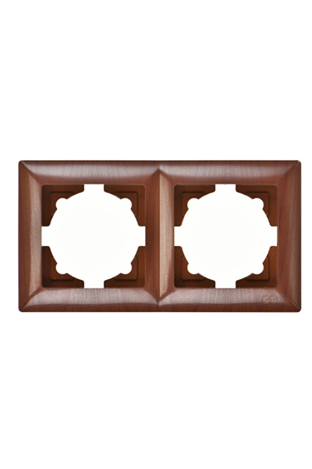 1 Piece Günsan Visage Amazon Walnut 2-Piece Frame