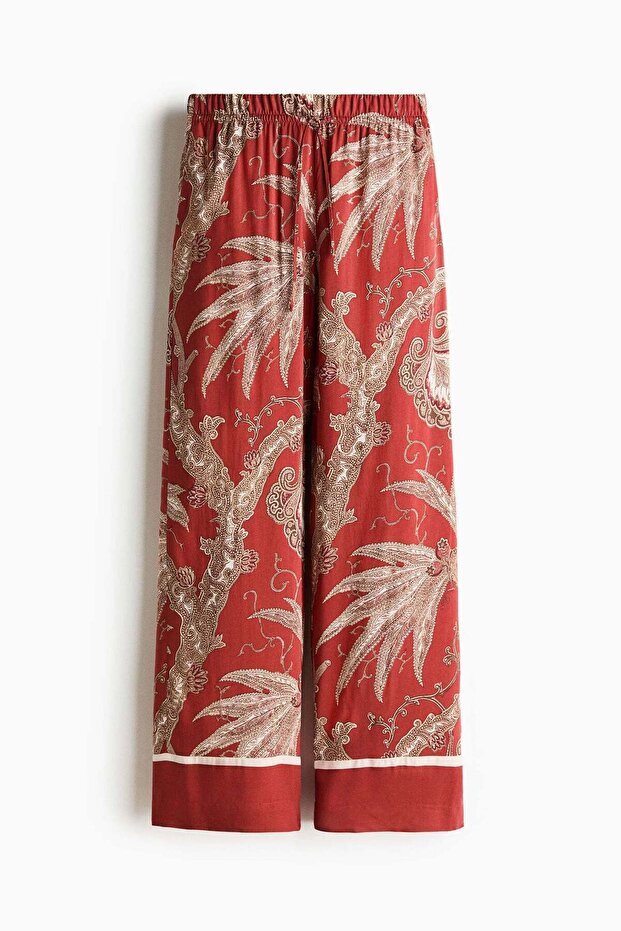 Wide pull-on trousers