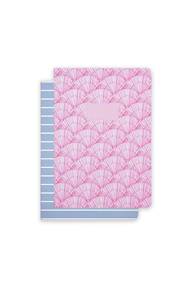 B5 Tailor Stitching Set of 2 to the Shore - Shells Stripe