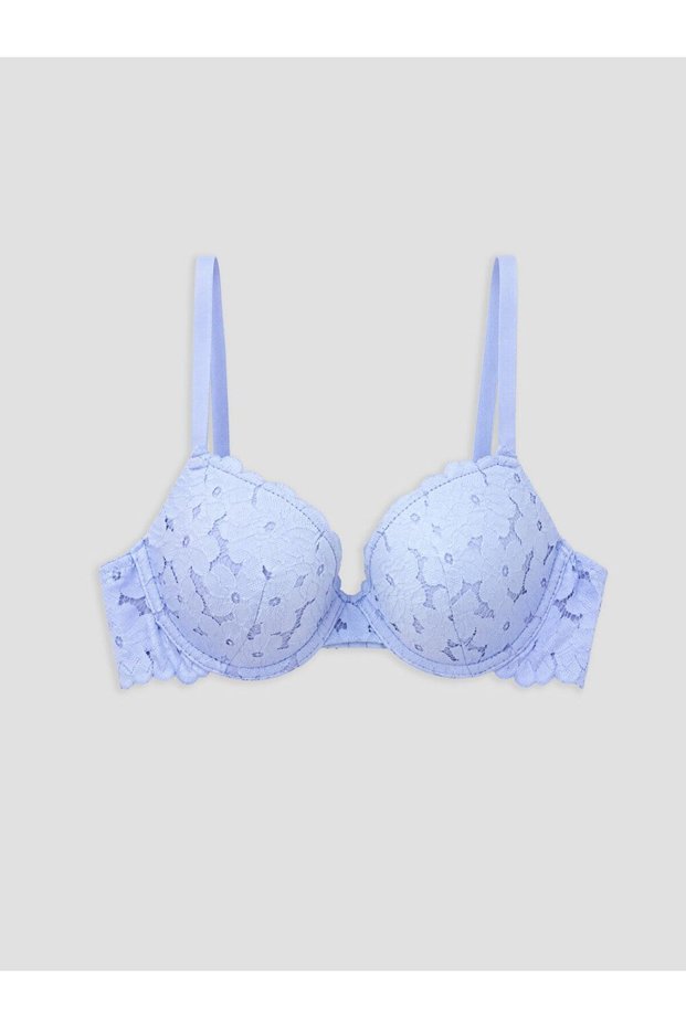 Lcw Dream Lilac Underwire Unfilled Lace T-Shirt Bra