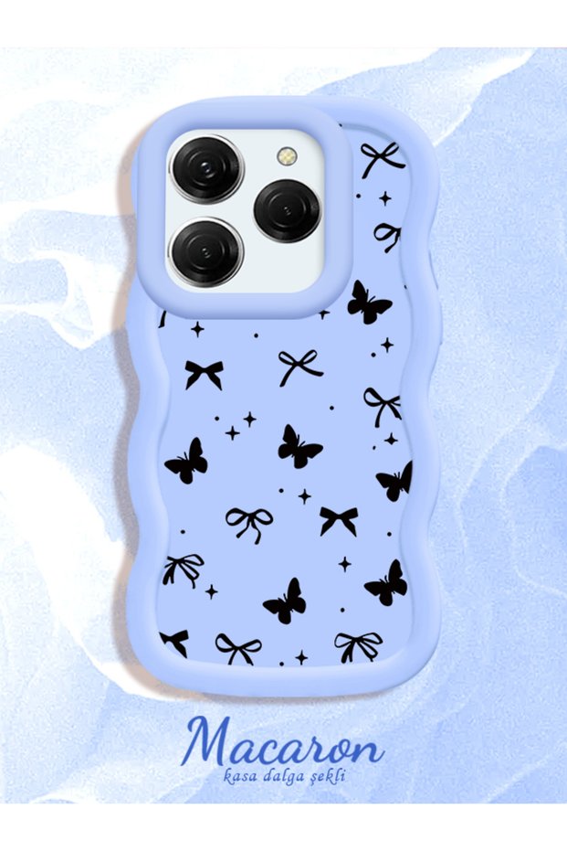 Tecno Spark 20 Pro 4g Compatible Thin Butterfly Bow Printed Soft Structure Daily Use Case