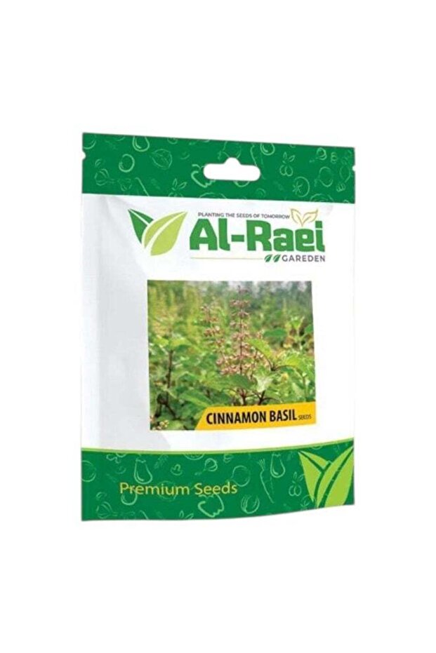 Al-Raei Cinnamon Basil Premium Seeds for Kitchen Gardening
