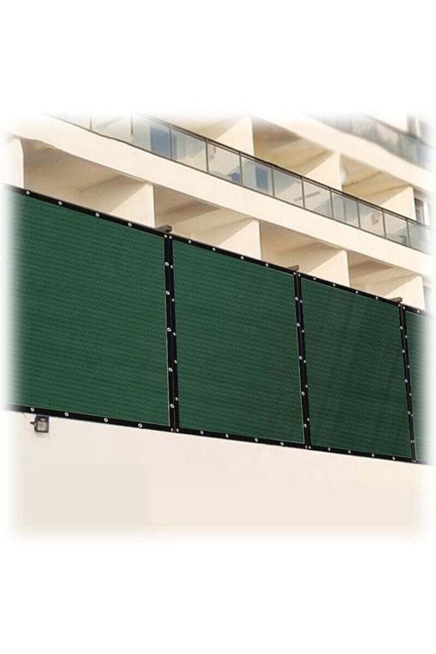High-density shade netting, shade cloth, privacy netting, dark green sun protection tarpaulin, for patios, lawns, camping, and swimming pools...