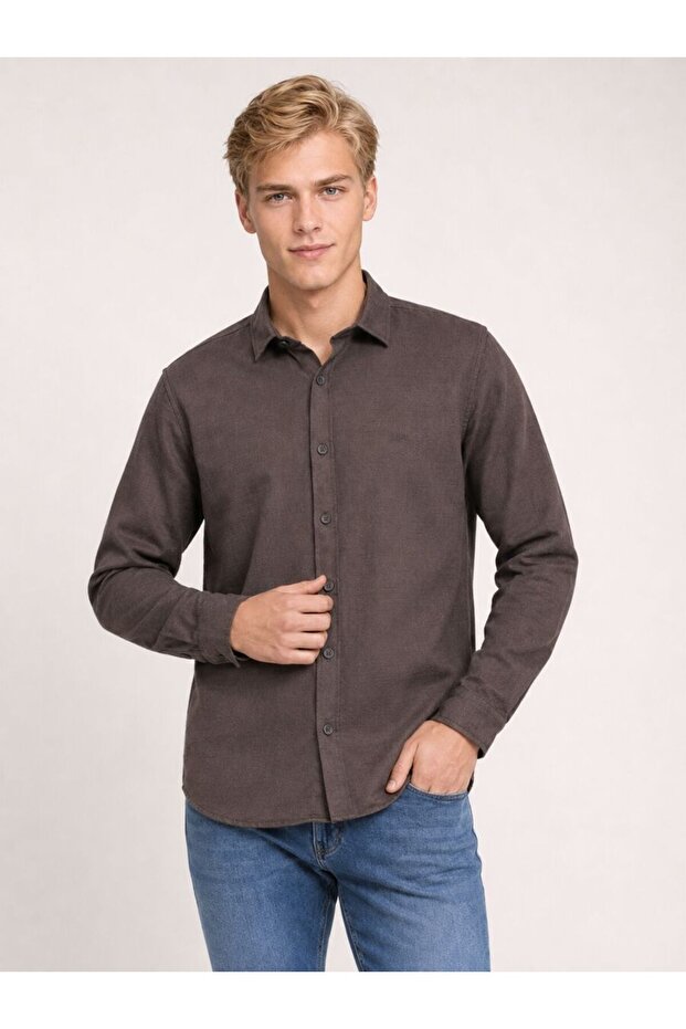 Regular Fit Men's Shirt U.sleeve