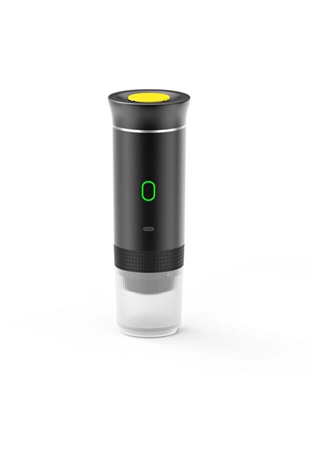Portable Coffee Maker for On the Go - Wireless - Mobile Use - For In the Car - Rechargeable - 20 Bar - 3-in-1 Capsules & Ground Coffee - USB
