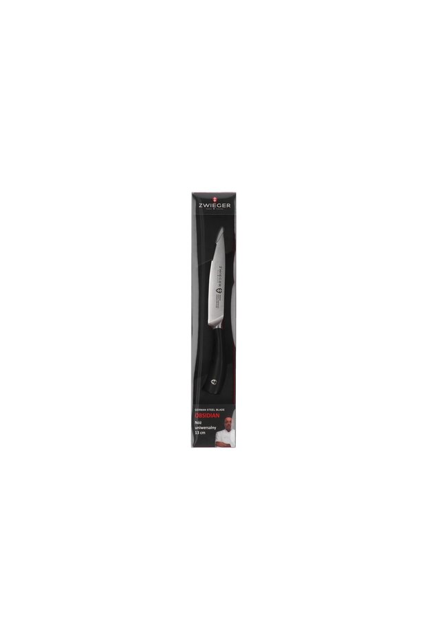 Cuțit multifuncțional din obsidian de 13 cm