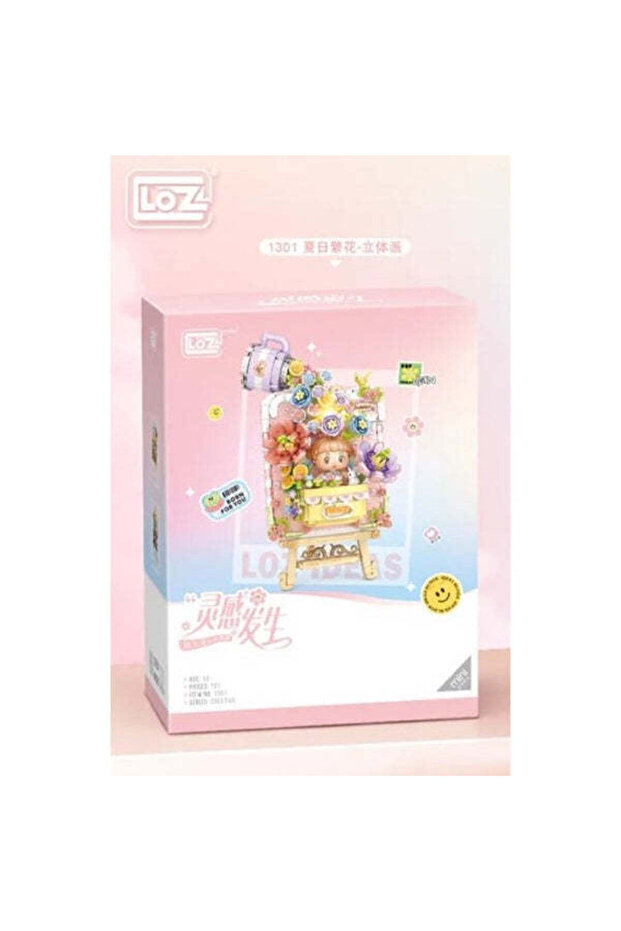 Summer Blooming 3D Frame Adjustable Flowering Micro Building Block 781 Pieces