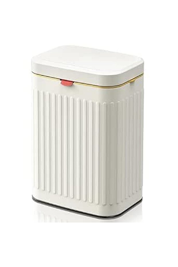 Kitchen Trash Can with Lid, 2 in 1 Small Garbage Can Compost Bin Countertop, Wall-Mounted Under Sink