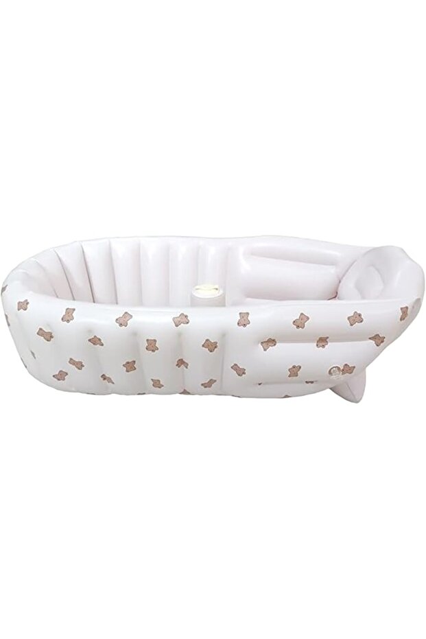 Inflatable Bathtub Infant Foldable Portable Ergonomic Support Seat | Child Bath Tub Outdoor Summer W