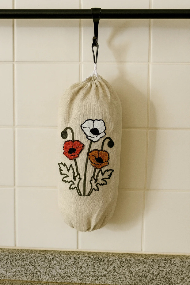 1 Piece Bag Holder & Punch-Free Linen Bag Organizer – Bag Organizer, Kitchen Bag Organizer