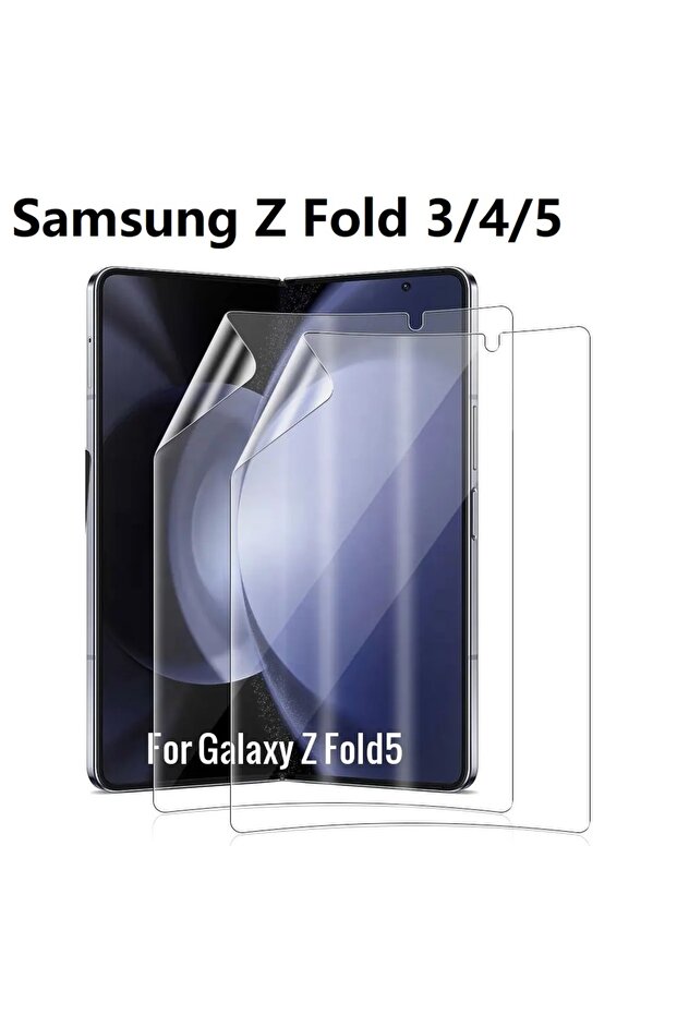 Inside Hydrogel Film 2Pcs Samsung Z Fold 5 2Pcs Inside Hydrogel Film For Z Fold 3 4 Protective For