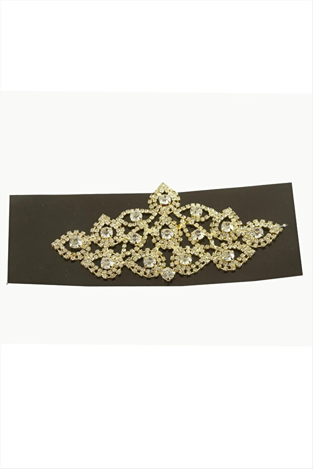 Flower Stone Frontlet Hair Accessory