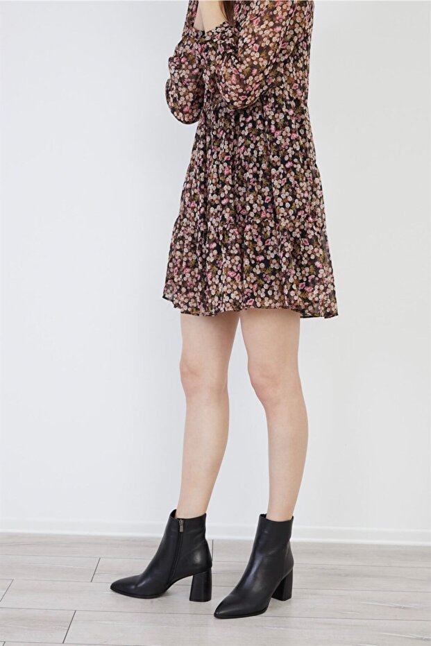 Bleecker Siyah Kadın Deri Bot - 2