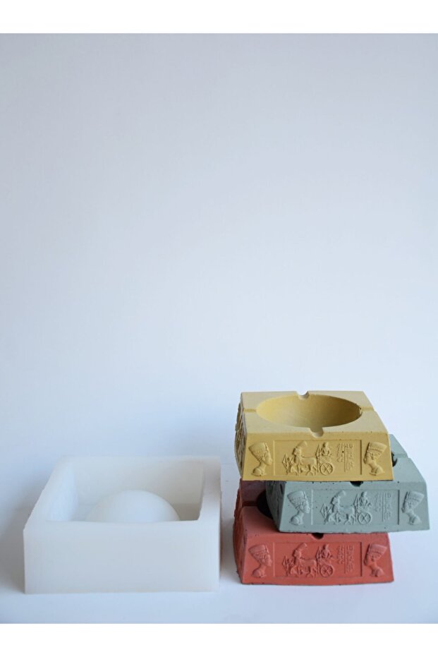 Mumya Motifli Silikon Kalıbı - 1