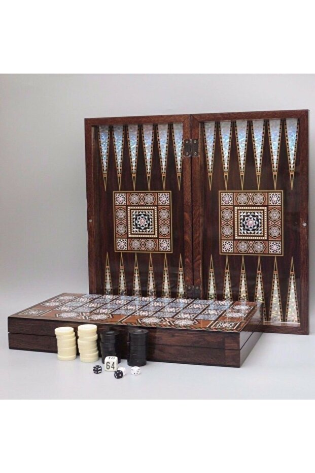 Solid Backgammon Large Size Premium Luxury Backgammon Special Gift Backgammon Set