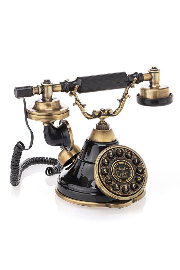 Siyah Çan Tuşlu Telefon - 1