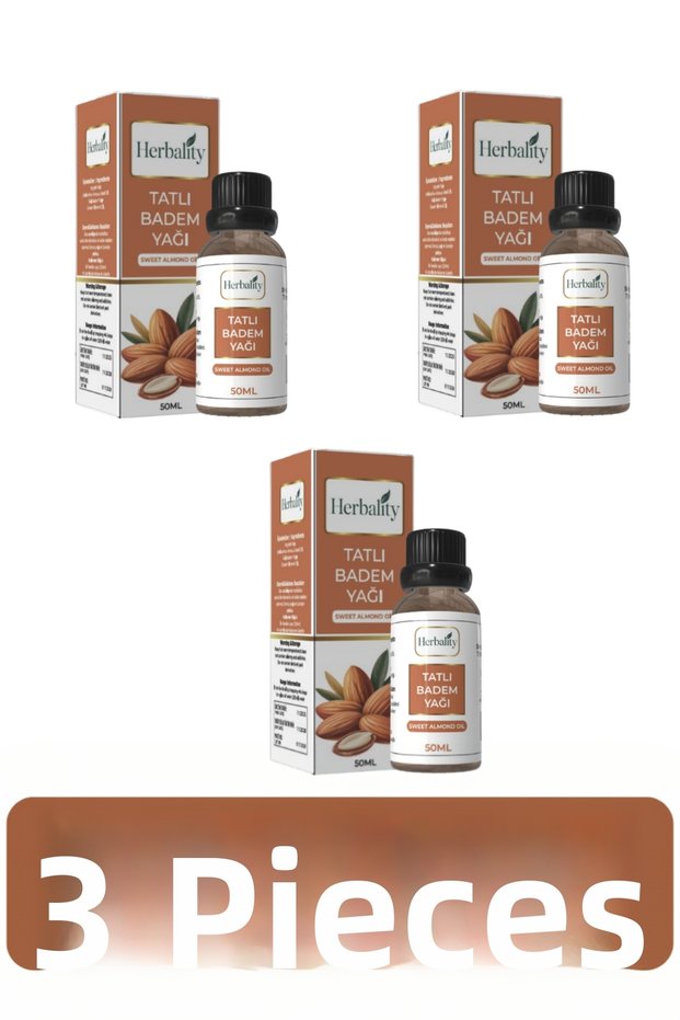 Sweet Almond Oil 50 ml 3*Pcs