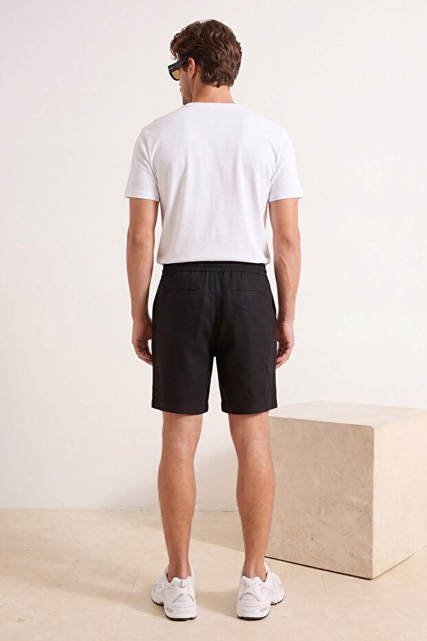 Siyah Şort & Bermuda TMNSS26SR00009 - 3