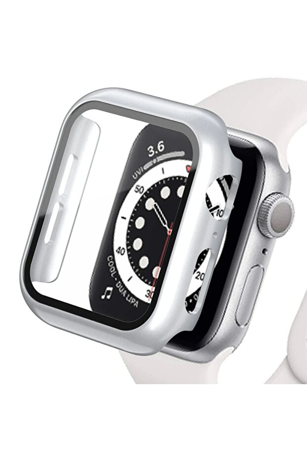 ® Watch Ultra 49mm Glass Case Screen Protector - Silver