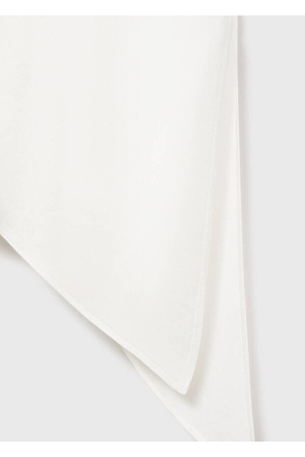 Asymmetrische Satinbluse - 6